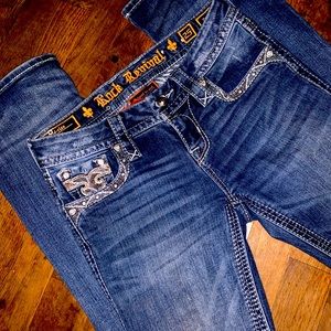 Rock Revival Mid-Rise Bootcut size 25!
